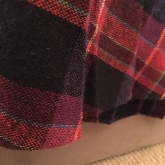 vintage plaid midi skirt - Picture 8 of 8